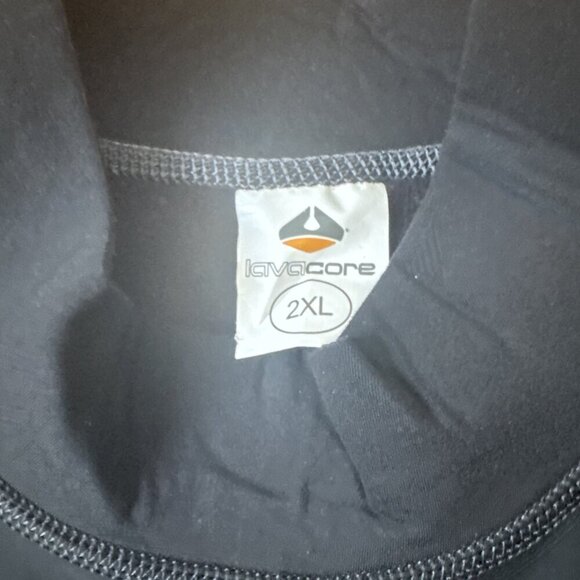 LavaCore Men's Short Sleeve Shirt Scuba Diving Surf Wetsuit Size XXL - Picture 4 of 6